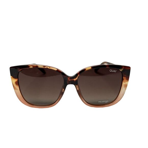 New Quay Australia Ever After Sunglasses Tortoise Fade Brown Polarized main image 7